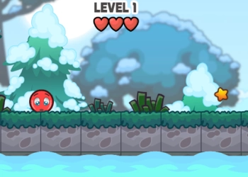 Red Ball: Christmas Love στιγμιότυπο οθόνης παιχνιδιού