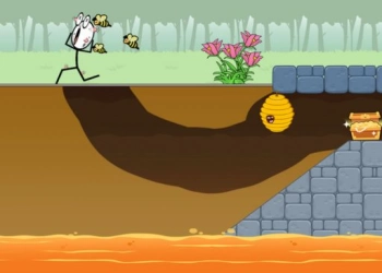 Hádanka s kopáním cesty snímek obrazovky hry