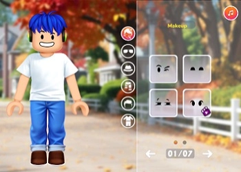 Roblox-Paar Herbstkleidung Anziehen Spiel-Screenshot