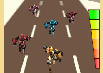 ロボット変身レース ゲームのスクリーンショット