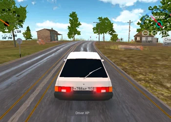 Ruski Vozač Automobila snimka zaslona igre