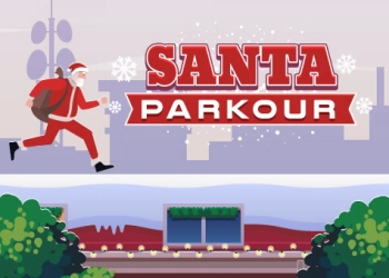 Santa Parkour pelin kuvakaappaus