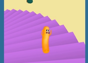 Sausage Guys: Falling Down Stairs game screenshot