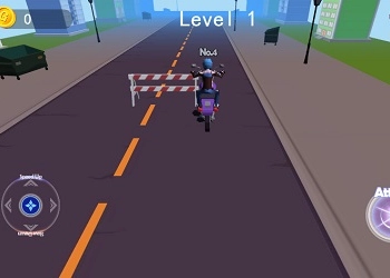 Shinecool Stuntmotorfiets schermafbeelding van het spel