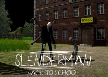 Slenderman Terug Naar School schermafbeelding van het spel