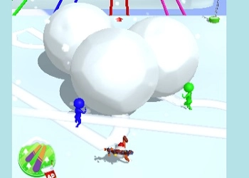 Snow Race: Christmas Runner game screenshot