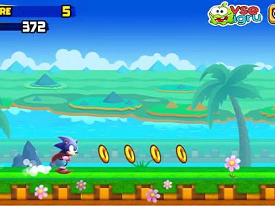 Sonic Run schermafbeelding van het spel