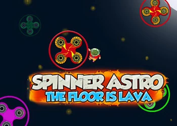 สปินเนอร์ Astro The Floor Is Lava ภาพหน้าจอของเกม