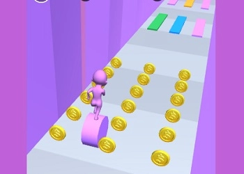 Spiral Stack Rush game screenshot