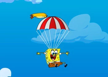 Sponge Bob Falling oyun ekran görüntüsü