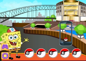Spongebob Pokemon Go Spiel-Screenshot