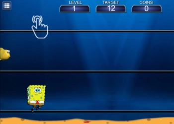 Spongebob Coin Adventure captură de ecran a jocului