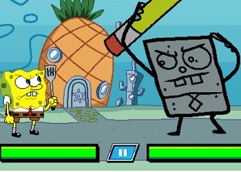 SpongeBob: Super Brawl World 2 pelin kuvakaappaus