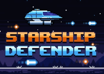 Starship Defender captură de ecran a jocului