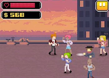 Pouliční Boj snímek obrazovky hry