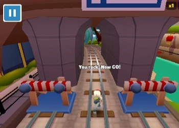 Subway Surfers Bubble skærmbillede af spillet