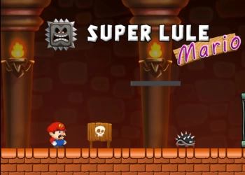 Super Lule Mário captura de tela do jogo
