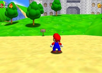 Super Mario 64 Odyssey schermafbeelding van het spel