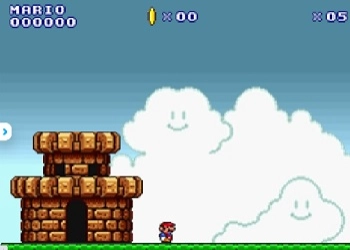 Super Mario Flash screenshot del gioco