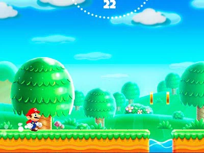 Super Mario Run oyun ekran görüntüsü