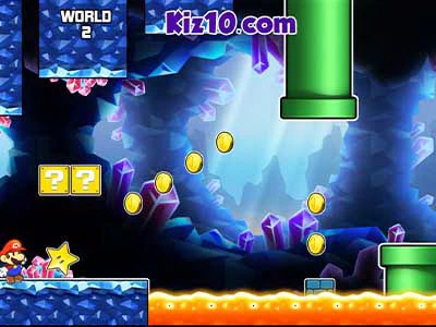 Super Mario Correr 2 captura de pantalla del juego