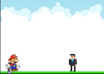 Super Mario Contra La Mafia captura de pantalla del juego