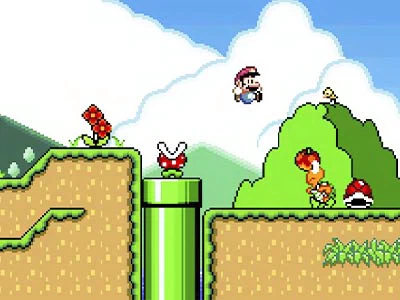 Dunia Super Mario: Luigi Adalah Penjahat tangkapan layar permainan