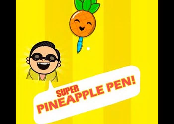 Super Pineapple Pen skærmbillede af spillet