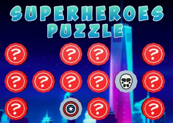 Puzzle Dei Supereroi screenshot del gioco