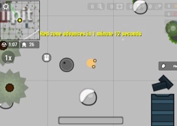 Sobreviver.io captura de tela do jogo