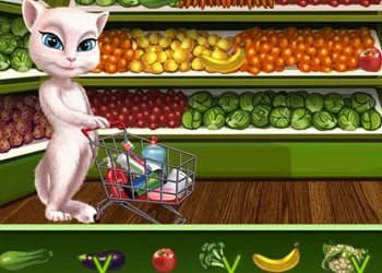 Konuşan Angela Harika Alışveriş oyun ekran görüntüsü
