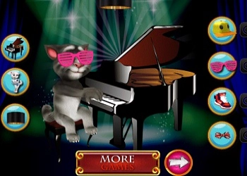 Trò Chơi Piano Talking Tom ảnh chụp màn hình trò chơi