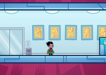 Teen Titans Toren Afgesloten schermafbeelding van het spel