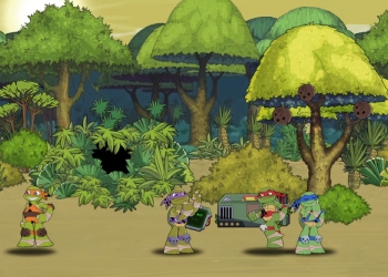 Teenage Mutant Ninja Turtles: Blast To The Past snimka zaslona igre