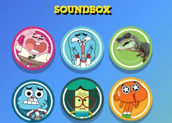 The Amazing World Of Gumball: Soundbox skærmbillede af spillet
