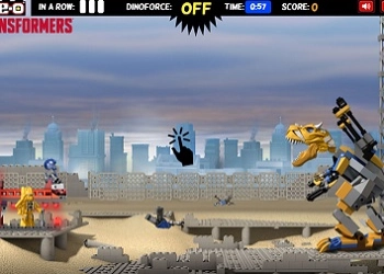 Transformers Games: Feed Grimlock game screenshot