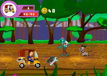 Pilota Pazzo Di Tuk Tuk screenshot del gioco
