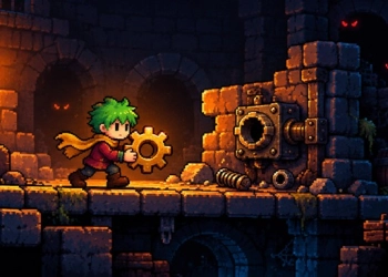 Tumble Dungeon: Gravity Puzzle game screenshot