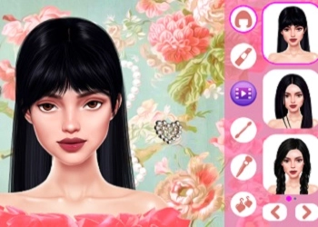 Wednesday Soft Girl Makeup game screenshot