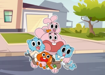 Igra Bojanja World Of Gumball snimka zaslona igre