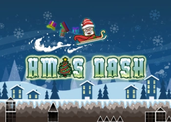 Xmas Dash mängu ekraanipilt