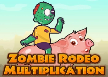 Zombie Rodeo Multiplication скрыншот гульні